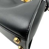 フェンディ FENDI ピーカブー アイコニック エッセンシャリー 8BN302 ブラック レザー レディース ハンドバッグ