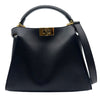 フェンディ FENDI ピーカブー アイコニック エッセンシャリー 8BN302 ブラック レザー レディース ハンドバッグ