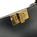 フェンディ FENDI ピーカブー アイコニック エッセンシャリー 8BN302 ブラック レザー レディース ハンドバッグ