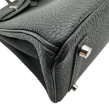 エルメス HERMES バーキン25 G刻 ブラック シルバー金具 トゴ レディース ハンドバッグ
