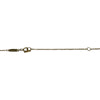 ティファニー TIFFANY＆CO TTWOバーネックレス ゴールド AU750 ダイヤモンド ジュエリー