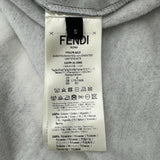 フェンディ FENDI FF柄エンボスロゴスウェットシャツ FY0178 ネイビー コットン メンズ スウェット