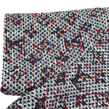 ルイ・ヴィトン LOUIS VUITTON モノグラムツイード半袖ワンピース FIDR36 ネイビー ツイード レディース ワンピース