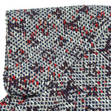 ルイ・ヴィトン LOUIS VUITTON モノグラムツイード半袖ワンピース FIDR36 ネイビー ツイード レディース ワンピース