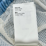 ルイ・ヴィトン LOUIS VUITTON モノグラム総柄グラデーションナイロンパンツ FOPX47 ブルー ナイロン レディース パンツ