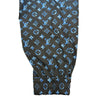 ルイ・ヴィトン LOUIS VUITTON モノグラム総柄グラデーションナイロンパンツ FOPX47 ブルー ナイロン レディース パンツ