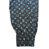 ルイ・ヴィトン LOUIS VUITTON モノグラム総柄グラデーションナイロンパンツ FOPX47 ブルー ナイロン レディース パンツ