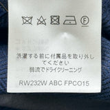 ルイ・ヴィトン LOUIS VUITTON カシミヤ混フロントベルトチェスターコート FPC015 ネイビー ウール レディース その他アウター