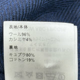 ルイ・ヴィトン LOUIS VUITTON カシミヤ混フロントベルトチェスターコート FPC015 ネイビー ウール レディース その他アウター