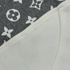 ルイ・ヴィトン LOUIS VUITTON モノグラム サークルカットプルオーバーパーカー HIY10W ブラック コットン メンズ パーカー