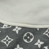 ルイ・ヴィトン LOUIS VUITTON モノグラム サークルカットプルオーバーパーカー HIY10W ブラック コットン メンズ パーカー