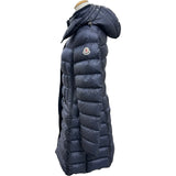モンクレール MONCLER HERMINE ダウンコート ネイビー ナイロン レディース その他アウター