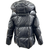 モンクレール MONCLER PARANA ダウンジャケット ブラック ナイロン レディース ダウンジャケット