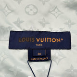 ルイ・ヴィトン LOUIS VUITTON LVダックグラフィックナイロンジャケット FORW28 ブルー ナイロン レディース ナイロンジャケット