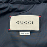 グッチ GUCCI ジャンボGGダウンジャケット 698710 ブラック ナイロン メンズ ダウンジャケット