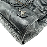 バレンシアガ BALENCIAGA ルシティスモール 811442 ブラック レザー レディース ショルダーバッグ