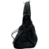 バレンシアガ BALENCIAGA ルシティスモール 811442 ブラック レザー レディース ショルダーバッグ