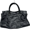 バレンシアガ BALENCIAGA ルシティスモール 811442 ブラック レザー レディース ショルダーバッグ