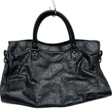 バレンシアガ BALENCIAGA ルシティスモール 811442 ブラック レザー レディース ショルダーバッグ