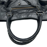 バレンシアガ BALENCIAGA ルシティスモール 811442 ブラック レザー レディース ショルダーバッグ