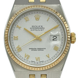 ロレックス ROLEX デイトジャスト 17013 ホワイト ゴールド/ステンレススチール クオーツ メンズ 腕時計