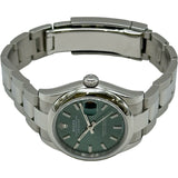 ロレックス ROLEX デイトジャスト31 278240 ミントグリーン ステンレススチール 自動巻き ボーイズ 腕時計