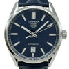 タグ・ホイヤー TAG HEUER カレラ キャリバー5 デイト WBN2112.FC6504 ネイビー ステンレススチール 自動巻き メンズ 腕時計