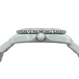 シャネル CHANEL J12 38MM H0970 ホワイト セラミック/ステンレススチール メンズ 腕時計