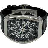フランク・ミュラー FRANCK MULLER ヴァンガード ヨッティング V41SCDTYACHTINGACNR ブラック ステンレススチール 自動巻き メンズ 腕時計