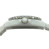 シャネル CHANEL J12 ソフトブルー33MM 世界1200本限定 H4340 ホワイト セラミック クオーツ レディース 腕時計