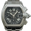 カルティエ Cartier ロードスター クロノグラフ W62007X6 ブラック ステンレススチール 自動巻き メンズ 腕時計
