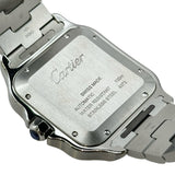 カルティエ Cartier サントス ドゥ カルティエ LM W2SA0009 シルバー ゴールド/ステンレススチール 自動巻き メンズ 腕時計