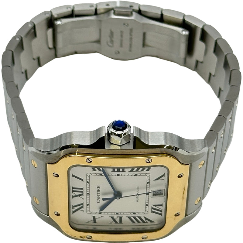 カルティエ Cartier サントス ドゥ カルティエ LM W2SA0009 シルバー