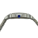 カルティエ Cartier サントス ドゥ カルティエ LM WSSA0030 ブルー ステンレススチール 自動巻き メンズ 腕時計