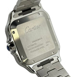 カルティエ Cartier サントス ドゥ カルティエ LM WSSA0030 ブルー ステンレススチール 自動巻き メンズ 腕時計
