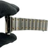 カルティエ Cartier サントス ドゥ カルティエ MM W2SA0016 シルバー ゴールド/ステンレススチール 自動巻き メンズ 腕時計