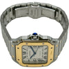 カルティエ Cartier サントス ドゥ カルティエ MM W2SA0016 シルバー ゴールド/ステンレススチール 自動巻き メンズ 腕時計
