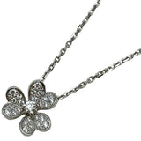 ヴァンクリーフ＆アーペル Van Cleef & Arpels フリヴォルネックレスミニ ホワイトゴールド Au750 ダイヤモンド ジュエリー