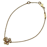 ヴァンクリーフ＆アーペル Van Cleef & Arpels フリヴォルブレスレットミニ ピンクゴールド Au750 ダイヤモンド ジュエリー