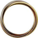 カルティエ Cartier トリニティリング ゴールド/ホワイトゴールド/ピンクゴールド Au750 ジュエリー
