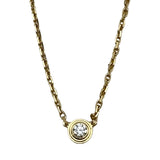 カルティエ Cartier ダムールネックレス ゴールド Au750 ダイヤモンド ジュエリー