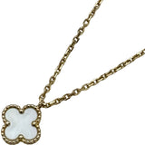 ヴァンクリーフ＆アーペル Van Cleef & Arpels スウィートアルハンブラネックレス ゴールド Au750 マザー オブ パール ジュエリー