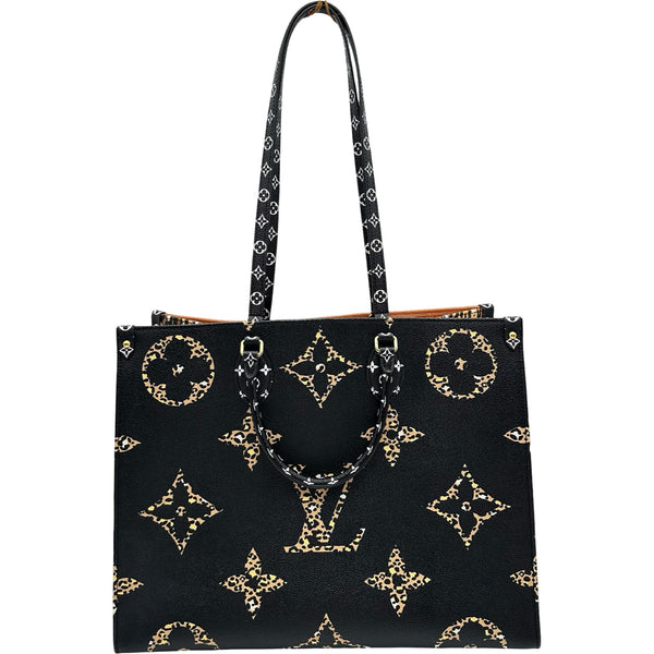 ルイ・ヴィトン LOUIS VUITTON オンザゴーGM M44674 ブラウン系