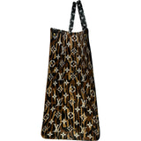 ルイ・ヴィトン LOUIS VUITTON オンザゴーGM M44674 ブラウン系/ブラック モノグラム・ジャングル レディース トートバッグ