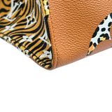 ルイ・ヴィトン LOUIS VUITTON オンザゴーGM M44674 ブラウン系/ブラック モノグラム・ジャングル レディース トートバッグ