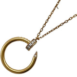 カルティエ Cartier ジュストアンクルダイヤネックレス ピンクゴールド Au750 ダイヤモンド ジュエリー