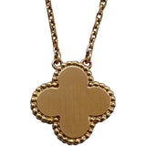 ヴァンクリーフ＆アーペル Van Cleef & Arpels ヴィンテージアルハンブラネックレス2012年ホリデー限定 ピンクゴールド Au750 マザー オブ パール ダイヤモンド ジュエリー