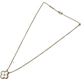ヴァンクリーフ＆アーペル Van Cleef & Arpels ヴィンテージアルハンブラネックレス2012年ホリデー限定 ピンクゴールド Au750 マザー オブ パール ダイヤモンド ジュエリー