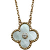 ヴァンクリーフ＆アーペル Van Cleef & Arpels ヴィンテージアルハンブラネックレス2012年ホリデー限定 ピンクゴールド Au750 マザー オブ パール ダイヤモンド ジュエリー
