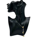 ティファニー TIFFANY＆CO マルチハートドロップネックレス シルバー/ゴールド 925/750 ジュエリー